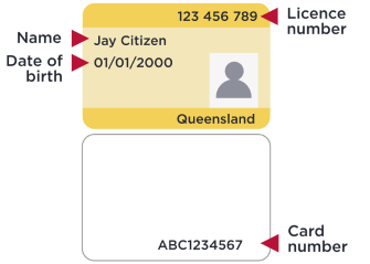 QLD Australian driver licence